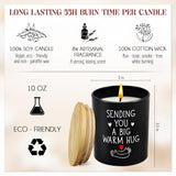 Get Well Gifts For Women Men - Long Lasting Vanilla Lavender Scented Candle 10 Oz - Birthday Inspirational Get Well Soon Thinking Of You Sympathy Encouragement Gifts For Women Friends