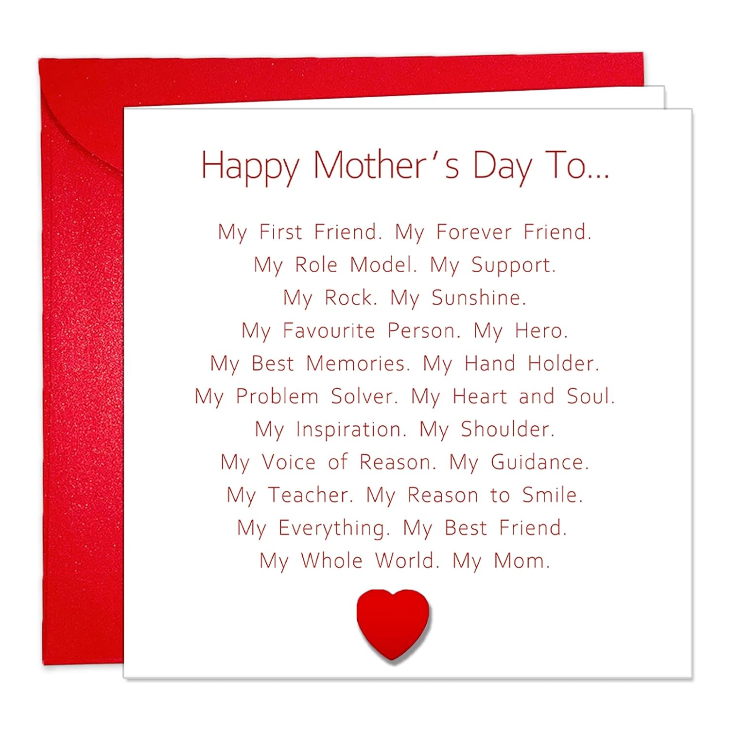 Special Happy Mother’S Day Card, Mother’S Day Card For Mom, Unique Mother’S Day Gift