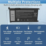 42Wh YRDD6 Laptop Battery Replacement for Dell Inspiron 15 3000 3583 3593 3582 3584 Series