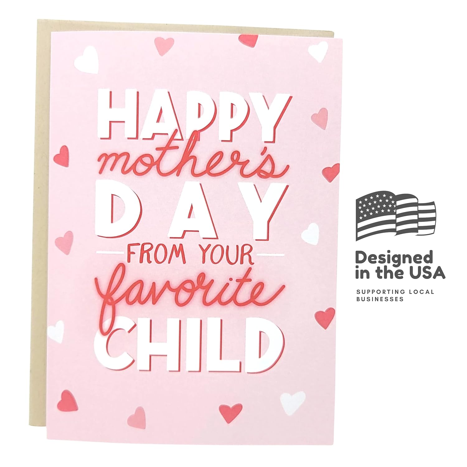 Funny Happy Mother'S Day Card | Mothers Day Card For Mom | From Your Favorite Child Card