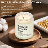 House Warming Gifts New Home, Lavender Scented Candle, New Home Gift Ideas, First Apartment Essentials, Housewarming Gifts For Women Men Couple Homeowner