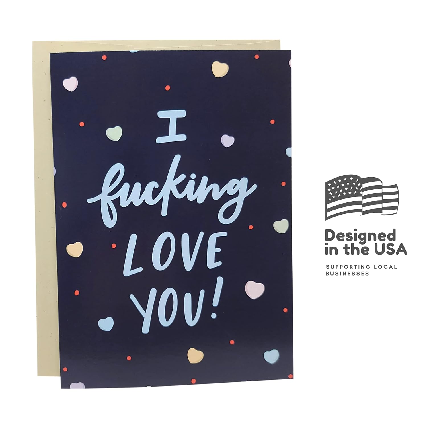Funny Anniversary Cards For Husband Or Wife - Naughty Birthday Card For Men Or Women - Valentine'S Day Cards For Him Or Her - I Love You Dirty