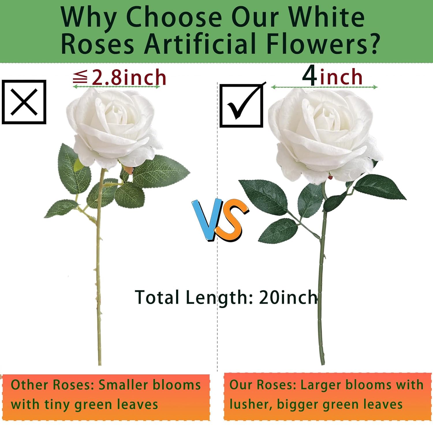 25Pcs Real Touch Fake Roses 4 Inches Velvet Faux Roses Realistic Artificial Flowers Silk Roses With Stems Bouquet For Wedding Decor Decorations Table Decor Centerpieces(Cream White)