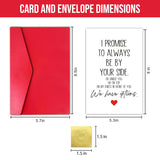 Funny Valentine’S Day Card For Men, Valentines Day Gift For Him Husband Boyfriend, Happy Valentines Day Greeting Card With Envelope, We Have Options