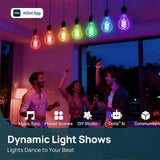 Matter Smart Light Bulb 16 Million Colors Dimmable LED Wi-Fi Bulb 1 Pack