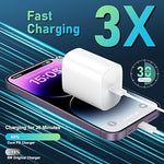 Fast Charger 20W USB-C + 10FT MFi Lightning Cable for iPhone & iPad