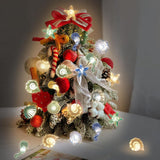 Ocean Themed String Lights Beach Décor Seashell Seahorse Conch Starfish Marine Life Lights 10Ft 30Led Battery Operated W