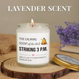 Funny Teacher Valentines Gifts, Teacher Appreciation Gifts, Teachers Gift For Women Men, Daycare Teachers Appreciation Gift, Teacher’S End Of Year, Retirement, Graduation, Lavender Scented Candle 7 Oz