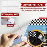 Cars Party Games, Pin The Wheel On The Car, Race Car Party Birthday Party Decorations Supplies Decor For Families Adult Groups