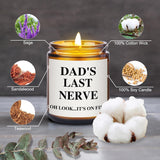Gifts For Dad | Father'S Day Gifts From Daughter Son | Dad Gifts For Father'S Day | Birthday Gift For Dad | Scented Candles For Men | Candles For Home Scented | Sandalwood Scented Candle Gifts For Men