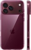 iPhone 17 Pro Max / iPhone 18 Pro Crystal Burgundy Case 6.3 Inch Anti Yellowing Cover