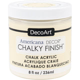 DecoArt ADC-03 Americana Chalky Finish Paint, 8-Ounce, Whisper