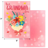 Mothers Day Card For Grandma 2 Pack Happy Mother’S Day Greeting Cards With Envelopes From Grandson Granddaughter