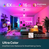 Smart WiFi LED Light Bulbs Compatible with Alexa Apple Home Google