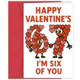 67 Valentines Gifts For Him, Boyfriend, Bf, Husband, Men - 67 Funny Meme 6 7 Valentines Card For Him -Anniversary, Birthday Gifts For Him- Single 5.3''X 8'' Romantic Love Folded Card With Red Envelope