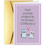 Funny Internet Dating Card, Online Dating App Card For Boyfriend Girlfriend, Cute Valentine'S Day Card For Men Women