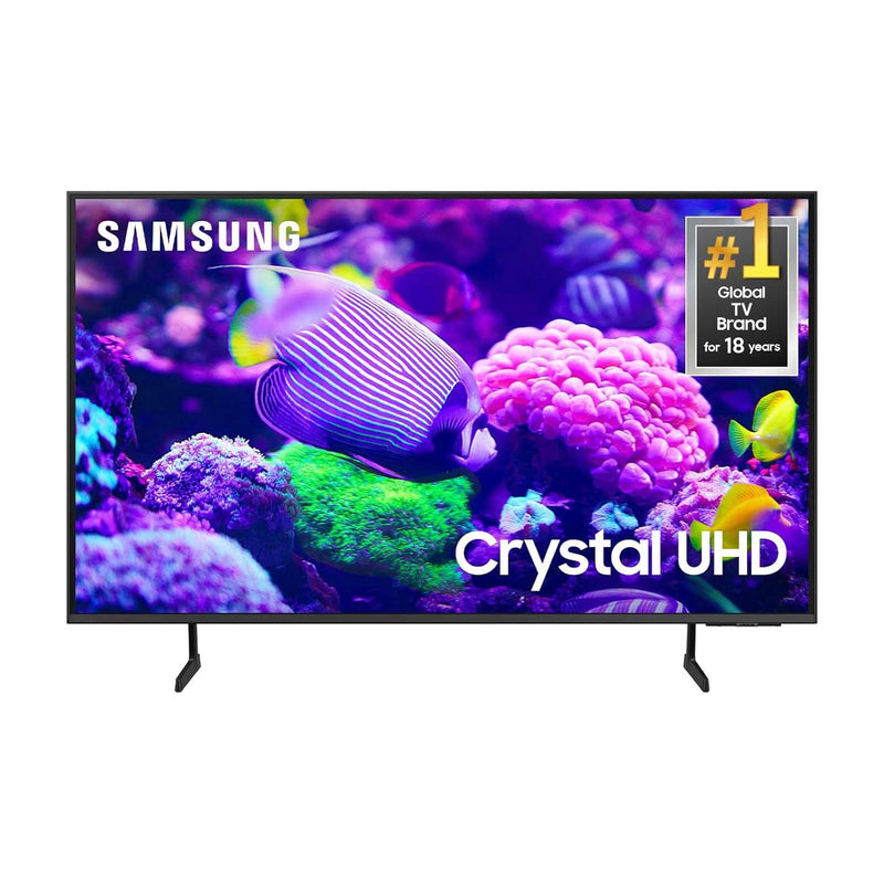 SAMSUNG 55" Crystal UHD 4K HDR Smart TV, PurColor, Motion Xcelerator 2024