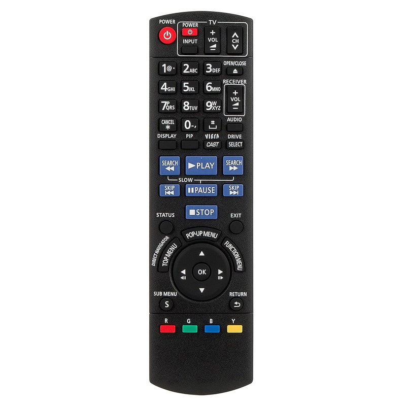 N2Qakb000076 Replace Remote Control Fit For Panasonic Blu-Ray Disc Player Dmp-