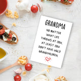 Funny Mothers Day Card Gifts For Grandma Nana Grandmother, Humor Grandma Birthday Card, Cool Gag Unique Funny Gifts Ideas From Grandson Granddaughter