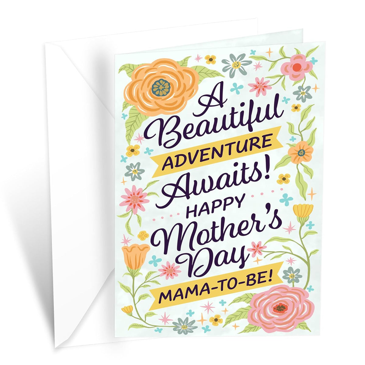 Mama To Be Mother'S Day Card, Made In America, Thick Card Stock With Premium Envelope Packaged In A Reusable Presentation Mailer, Eco-Friendly, 5In X 7.75In