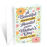 Mama To Be Mother'S Day Card, Made In America, Thick Card Stock With Premium Envelope Packaged In A Reusable Presentation Mailer, Eco-Friendly, 5In X 7.75In