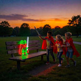 Frog Neon Sign Cute LED Wall Light Green Red USB Powered Man Cave Room Decor
