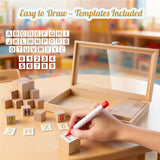 111 Pcs Baby Shower Games Funny Activities - Funniest Bridal Shower Game Ever, Ice Breakers For Boy Or Girl, Creative Baby Shower Block Art Challenge