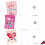 20 Assorted Box Set Hysterical Galentine'S Day Greeting Cards W/5 X 7 Inch Envelopes (10 Designs, 2 Each) Be My Galentine Ac3355Gag-B2X10