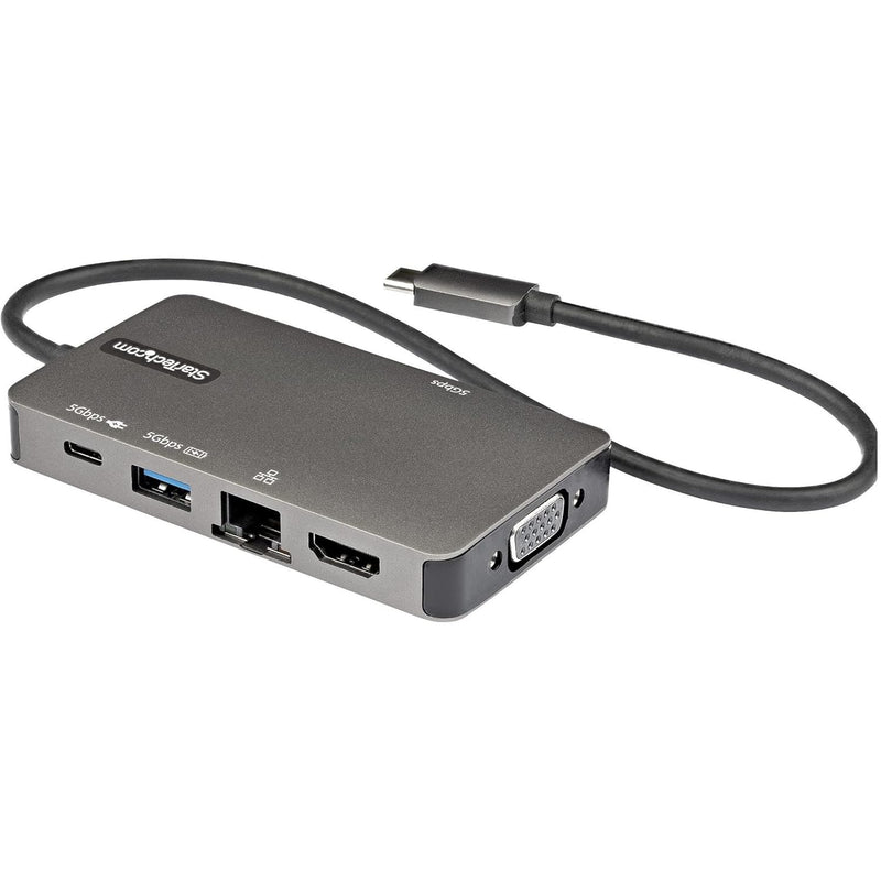 StarTech.com USB-C Multiport Adapter - USB-C to 4K 30Hz HDMI or 1080p VGA - US