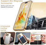 iPhone 16 Pro Max Case, MagSafe, Camera Protector, Durable TPU