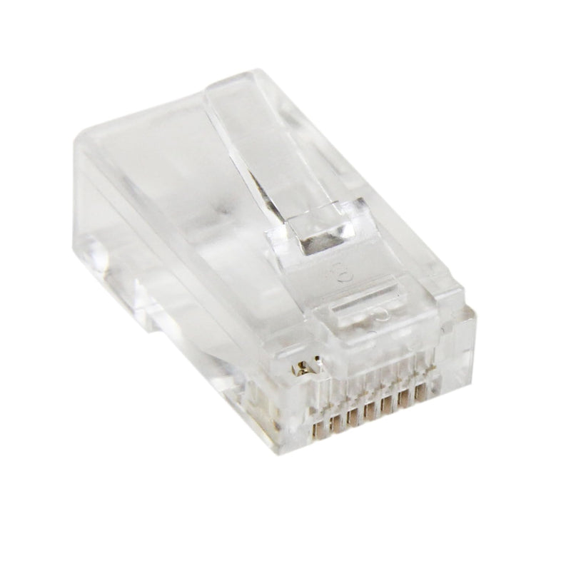 Cat 5E Rj45 Solid Modular Plug Connector - 50 Pack (Crj45Sol50Pk)