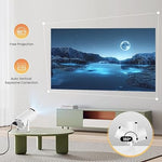 Smart Projector 4K, Auto Keystone, Android TV 11, 5G WiFi, Bluetooth, Portable