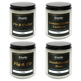 Scented Soy Candles Sets, 7Oz In White Frosted Jar - 200-Hour Burn Time, Aromatherapy Candle For Home Decor, Cozy Gifts For Any Occasion,Ideal Gifts For Women