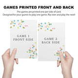 Navy And Burgundy Floral Bridal Shower Bachelorette Games - He Said She Said, Find The Guest Quest, Would She Rather, What'S In Your Phone - 25 - Printed Front And Back