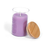 Beethelight Beeswax Jar Candle - 100% Pure Usa Bees Wax In Glass Container - 33 Hours Burn Time - All Natural 100% Pure Beeswax & Lavender Essential Oil Candle - Handmade Decorative Jar Candle