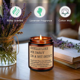 Mr Darcy Candle - Pride And Prejudice Gifts For Women, Men - Bookish, Reading, Literary, Book Lovers Gifts For Jane Austen Fans - Funny Valentines Day, Birthday Decor For Readers, Bookworm