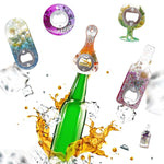 Bottle Opener Resin Molds, Beer Opener Silicone Molds, Epoxy Resin Casting Molds, Beer Spanner Kit With Screwdriver And Patch, Diy Jewelry Craft Mold For Bottle Opener Keychain Wine Corkscrew
