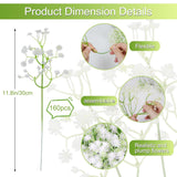 Artificial Flowers 160 Pcs Babys Breath Artificial Flowers White Babys Breath Flowers Artificial Bulk Real Touch Fake Gypsophila Realistic Flowers For Wedding Home Diy Tables Decoration