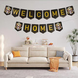 Military Army Welcome Home Banner,Patriotic Soldier Theme Deployment Returning Back Military Army Homecoming Party Decoration (Army)