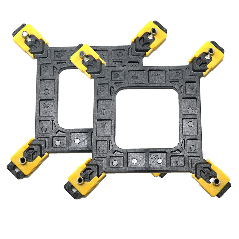 2Pcs Plastic Adjustable 775/1155/1156/1366 Cpu Backplane Desktop Backplate Coo