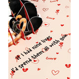 Pop Up Valentines Day Card - Cat Theme 3D Romantic Anniversary Pop Up Card Cute Valentines Day, Birthday Thinking Of You Cards With Envelope For Cats Lover, Her, Him, Wife, Girlfriend, Boyfirend, Husband