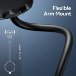 Long Arm Car Phone Holder with Anti-Shake Stabilizer for Dashboard/Windshield