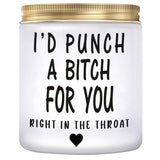 Best Friends Gifts For Women - Christmas Gifts For Her Female Bestie - 7Oz Funny Candle Lavender