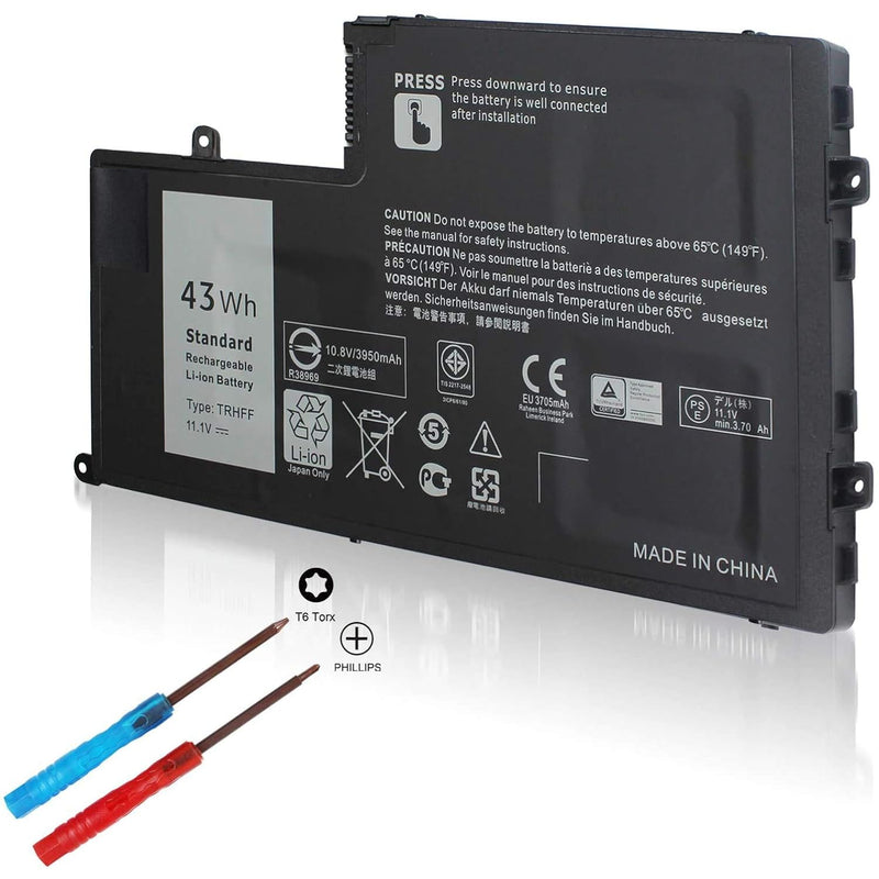 Trhff 01V2F 1V2F6 11.1V 43Wh Battery Compatible With Dell Inspiron 5547 N5447