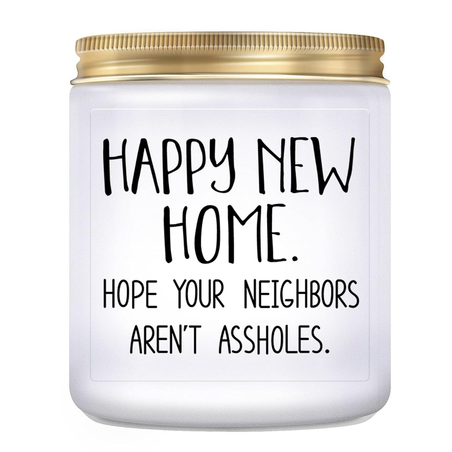 House Warming Gifts For New Home - Housewarming Gift, Funny Housewarming Presents, New Home Owner Gift, New House Present, Lavender Candles