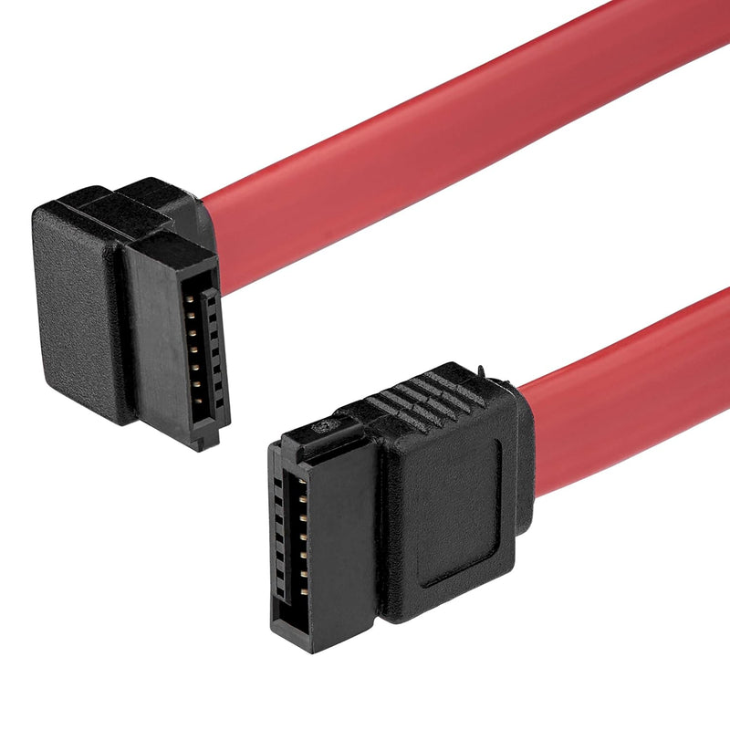 12In Sata To Right Angle Sata Serial Ata Cable (Sata12Ra1)