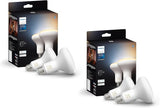 BR30 Smart LED Light Bulbs 4 Pack White Ambiance 1200LM E26 Alexa Google HomeKit Compatible