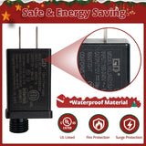 Christmas Inflatable Plug Replacement 1.5A, For 6-8 Ft Christmas Blow Up, 12V Class 2 Power Unit, For Xmas Inflatables,