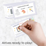 Big Dot of Happiness Let’s Be Fairies - Fairy Garden Birthday Party Game Scratch Off Cards - 22 Count