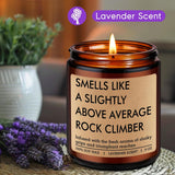 Candle, Rock Climbing Gifts For Climbers Men Women, Cool Rock Climber Gifts, Climbing Partner Presents, Funny Bouldering Valentines Day Birthday Ideas For Boulderer Friend Boyfriend Him